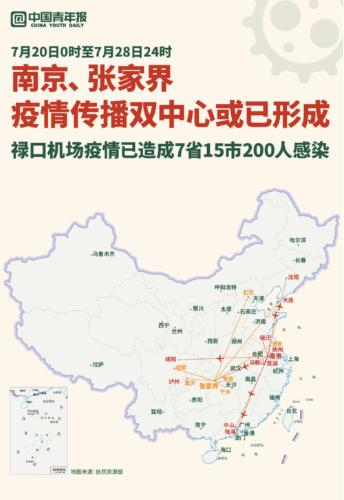 自7月20日南京报告发生本土病例以来,到8月3日12时,本轮疫情关联病例