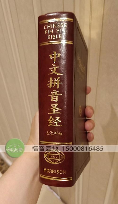 全新正版32k开儿童中文拼音圣经新旧约全书和合本金边拇指扣边棕色pu