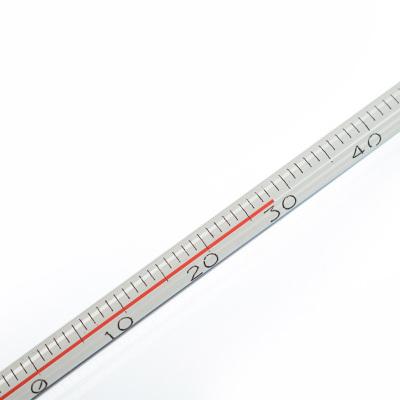 水银温度计家用高精度室内玻璃棒式红液水银实验室0-100度水温计