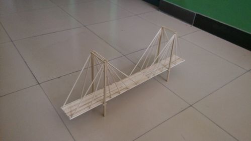 2014年路桥专业中专班桥梁模型制作优秀作品