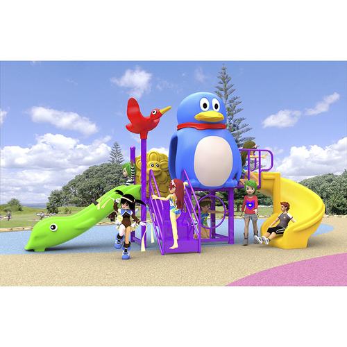室外幼儿园设施游乐场设备大型儿童塑料滑梯小区户外组合秋千玩具