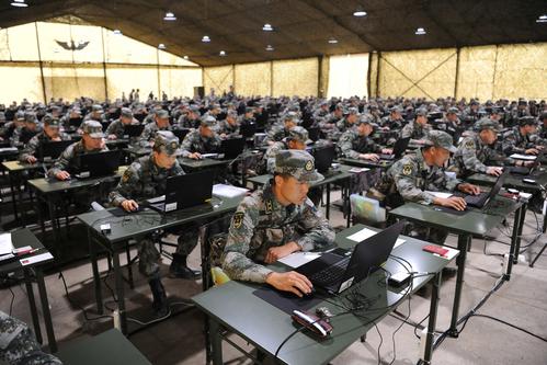 pla army holds professional skills competition for