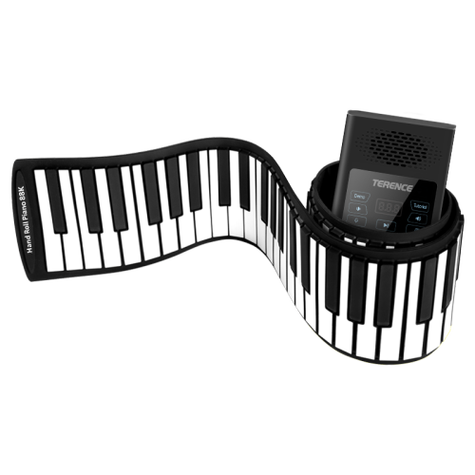特伦斯terence手卷钢琴88键专业版折叠便携式电子键盘乐器