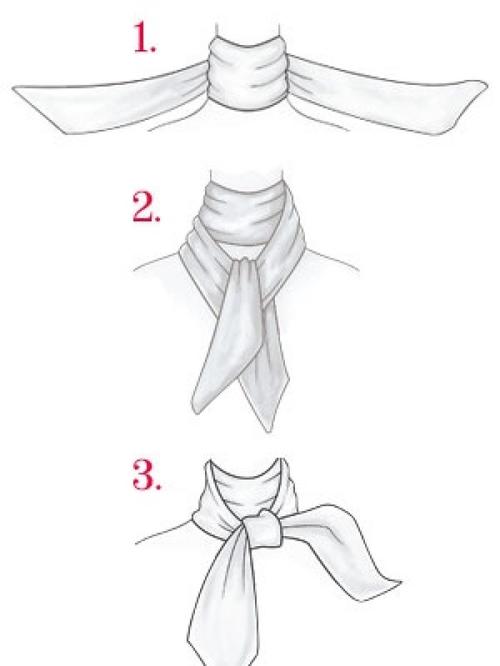 丝巾优雅系法