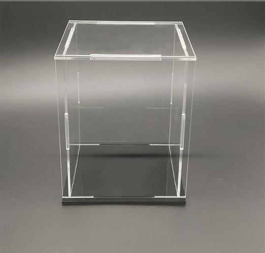 10x10x12亚克力玻璃罩高透明展示盒收藏积木玩具收纳手办模型防尘盒子