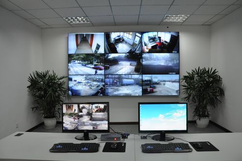 监控功能包括多画面监控,电视墙显示,移动侦测,存储与回放等等.