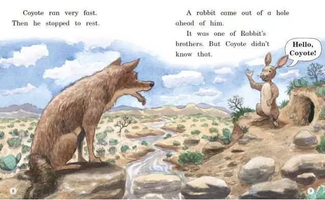 双语睡前故事 | the coyote and the rabbit 小狼和兔子
