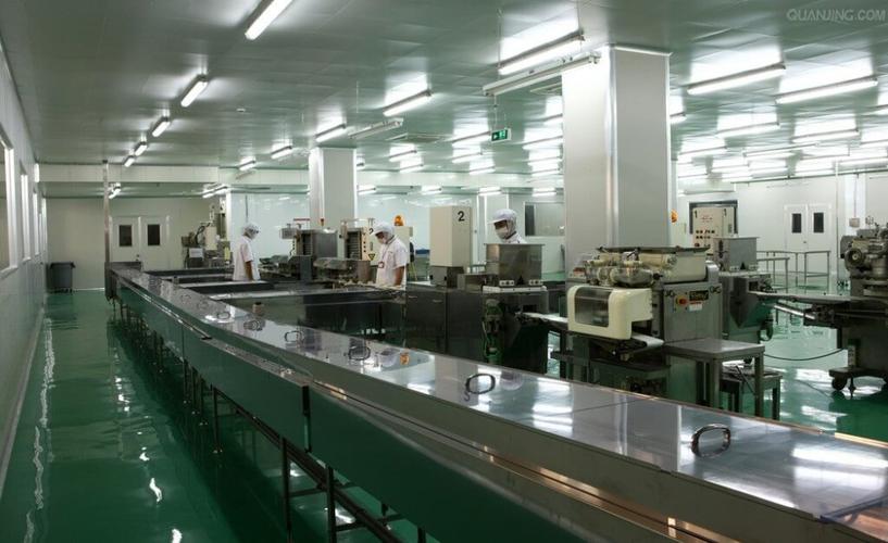 珠海市月饼食品厂10万级净化车间效果图