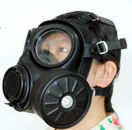 fmj 08防毒面具的佩戴