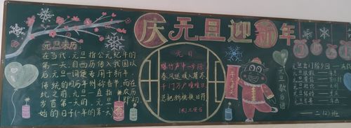 近日,徐州市铜山区汉王镇北望小学举行了迎新年黑板报评比活动.
