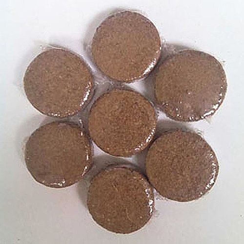 compressed coir pith pellet coco peat fiber disc hydroponic
