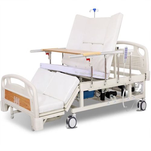 护理床家用多功能瘫痪医院病人卧床专用老人翻身升降病床 手电两用多