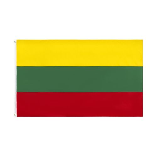 跨境 亚马逊 现货90x150cm 双线卷边 立陶宛国旗 lithuania