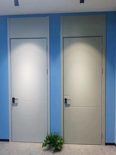 实木卧室门门门楣现代简约白色平开复合顶门烤漆卧室门