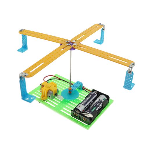 diy旋转木马幼儿园科技制作科学实验材料小发明中小学生玩具科学实验