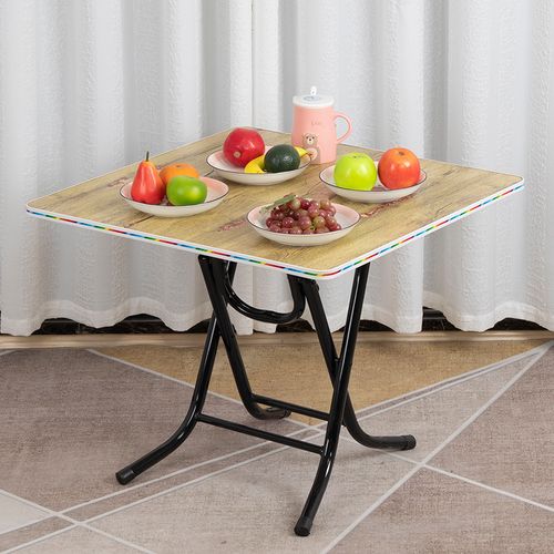 折叠小桌子家用厨房简易正方形2人4小型折叠桌吃饭出租房餐桌饭桌