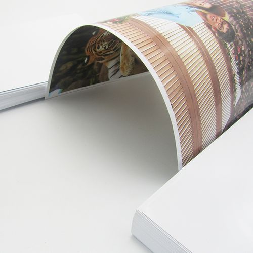 a4/a3双面高光彩喷铜版纸喷墨铜板纸画册名片传单杂志封面打印纸
