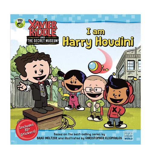 【预售】xavier riddle: harry houdini哈利·胡迪尼 英文原版儿童