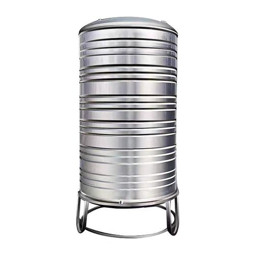 长宏04不锈钢水箱加厚水塔储水罐家用蓄水池太阳能保温箱 1吨04卧式