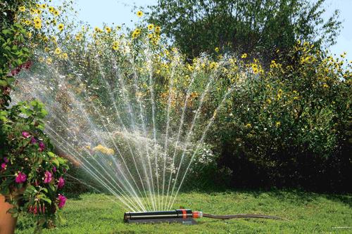 德国进口嘉丁拿自动喷灌花园浇花浇水喷头别墅塑料摇臂喷头