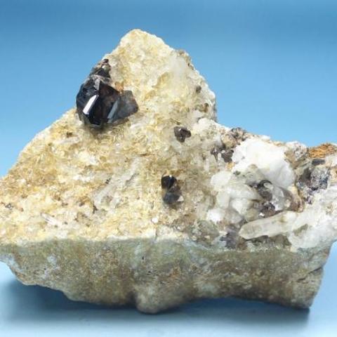 锡石 宝石矿 水晶 亮度好天然矿物晶体矿石教学 标本 原石宝石