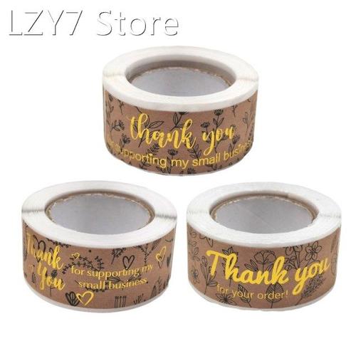 120pcs thank you for supporting my small business stickers s