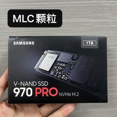 samsung/三星970pro 1t固态硬盘1tb  m.2 台式笔记本盘ssd高速mlc