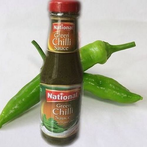 national green chilli sauce  巴基斯坦绿辣椒酱325g