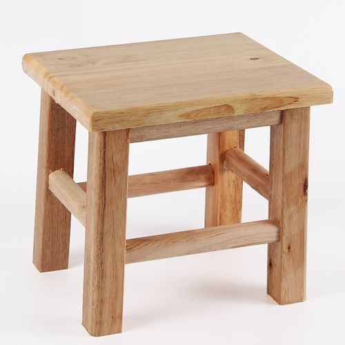 香树创意实木小板凳凳子木头头小凳换鞋凳茶几矮凳