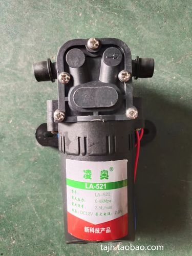 适用12伏协同凌奥祥云电机泵背式电动喷雾器自吸高压泵马达打药机水泵