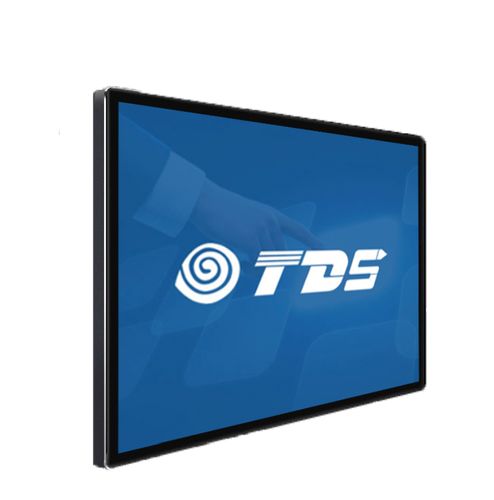 32寸tds数字标牌纯平pcap投射式电容10点触摸宽屏壁挂显示器3202d